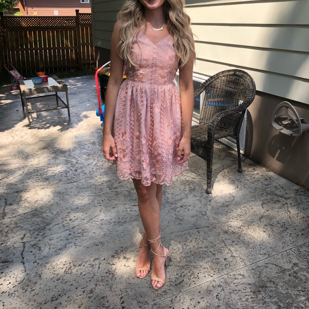 Born to be Chic Mauve Dress